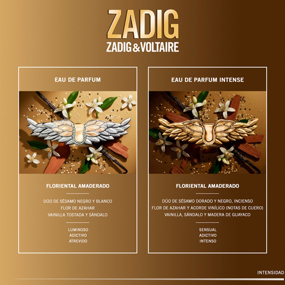 ZADIG L&rsquo;INTENSE EAU DE PARFUM